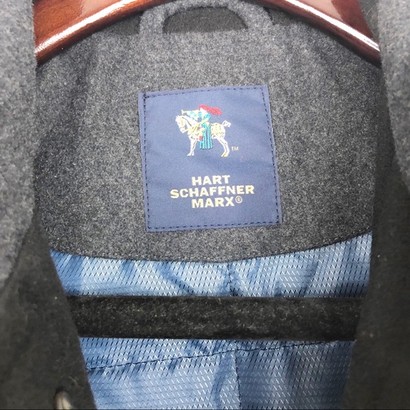 Hart Schaffner Marx Barcelona Wool Blend Coat XL